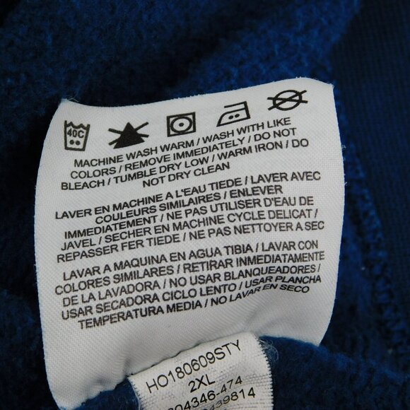 Nike Club Men Solid Teal Blue Pullover Hoodie Kangaroo Pouch Drawstring Size XXL - Picture 9 of 9